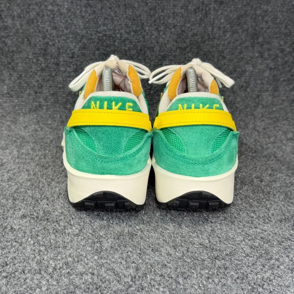 Nike Waffle Debut Vintage Sneaker Womens 10.5 Stadium Green Opti Yellow Athletic